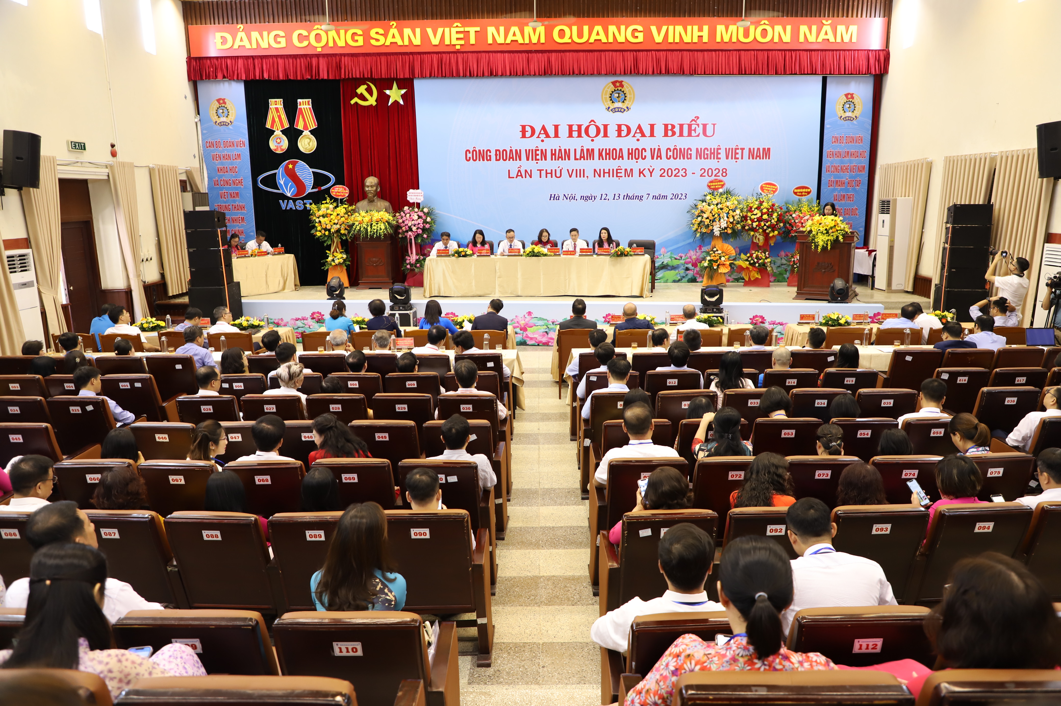 Đại hội Công đoàn Viện Hàn lâm Khoa học và Công nghệ Việt Nam lần thứ VIII, nhiệm kỳ 2023 – 2028