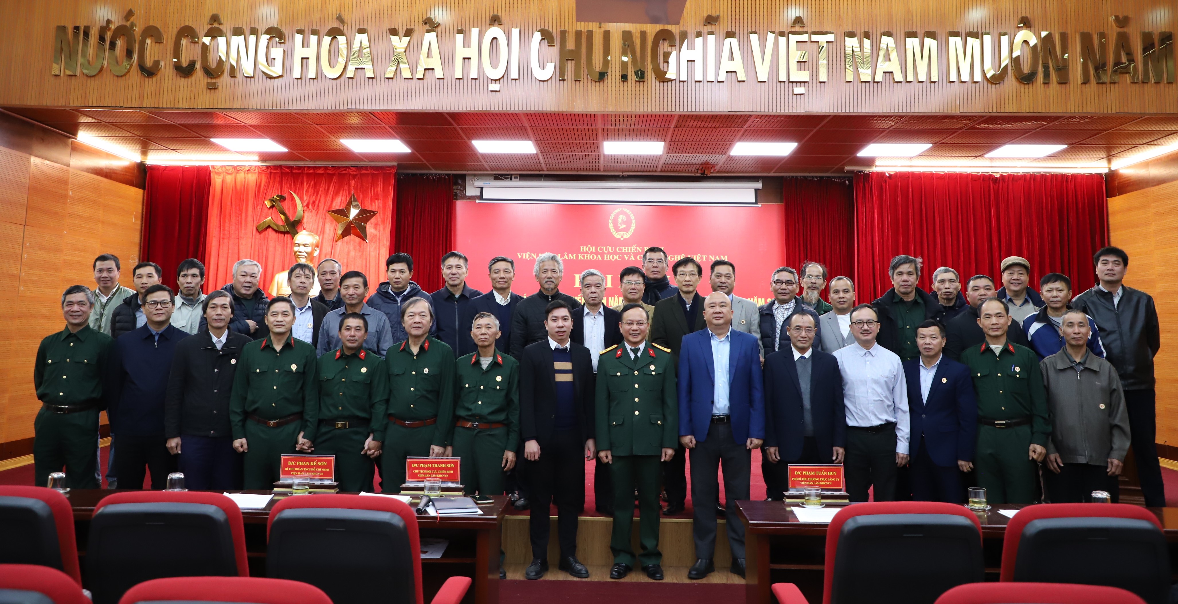 Hội Cựu chiến binh Viện Hàn lâm Khoa học và Công nghệ Việt Nam tổng kết công tác năm 2023 và phương hướng, nhiệm vụ năm 2024