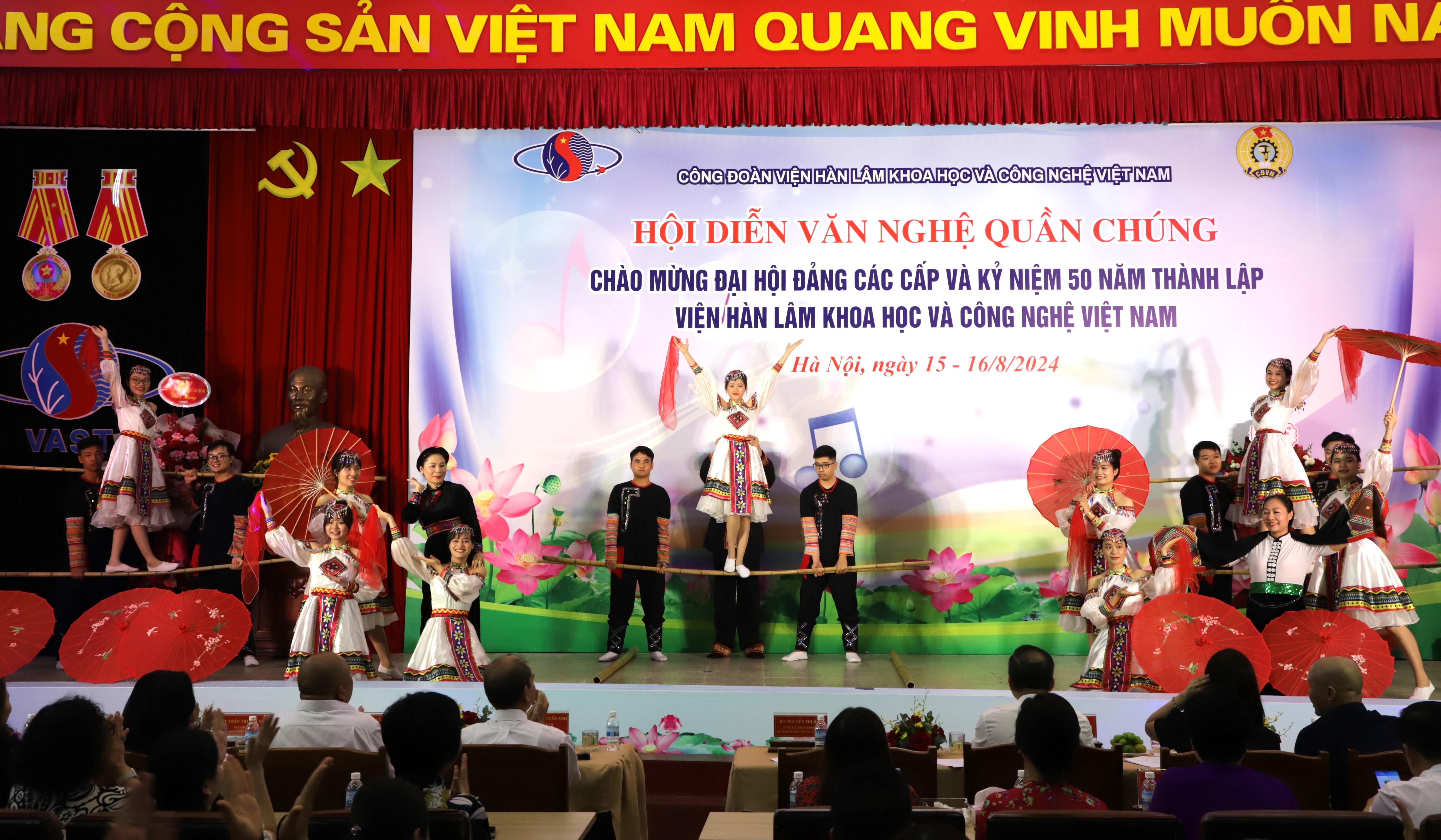 Hội diễn văn nghệ quần chúng Viện Hàn lâm Khoa học và Công nghệ Việt Nam khu vực phía Bắc năm 2024