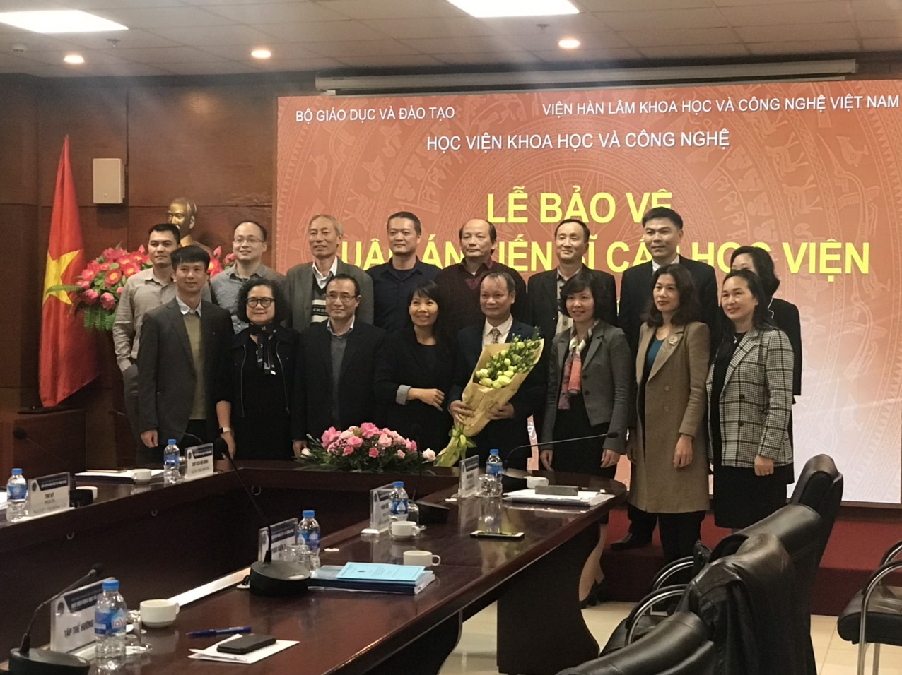 Lễ bảo vệ luận án Tiến sĩ cấp Học viện của nghiên cứu sinh Đặng Việt Anh