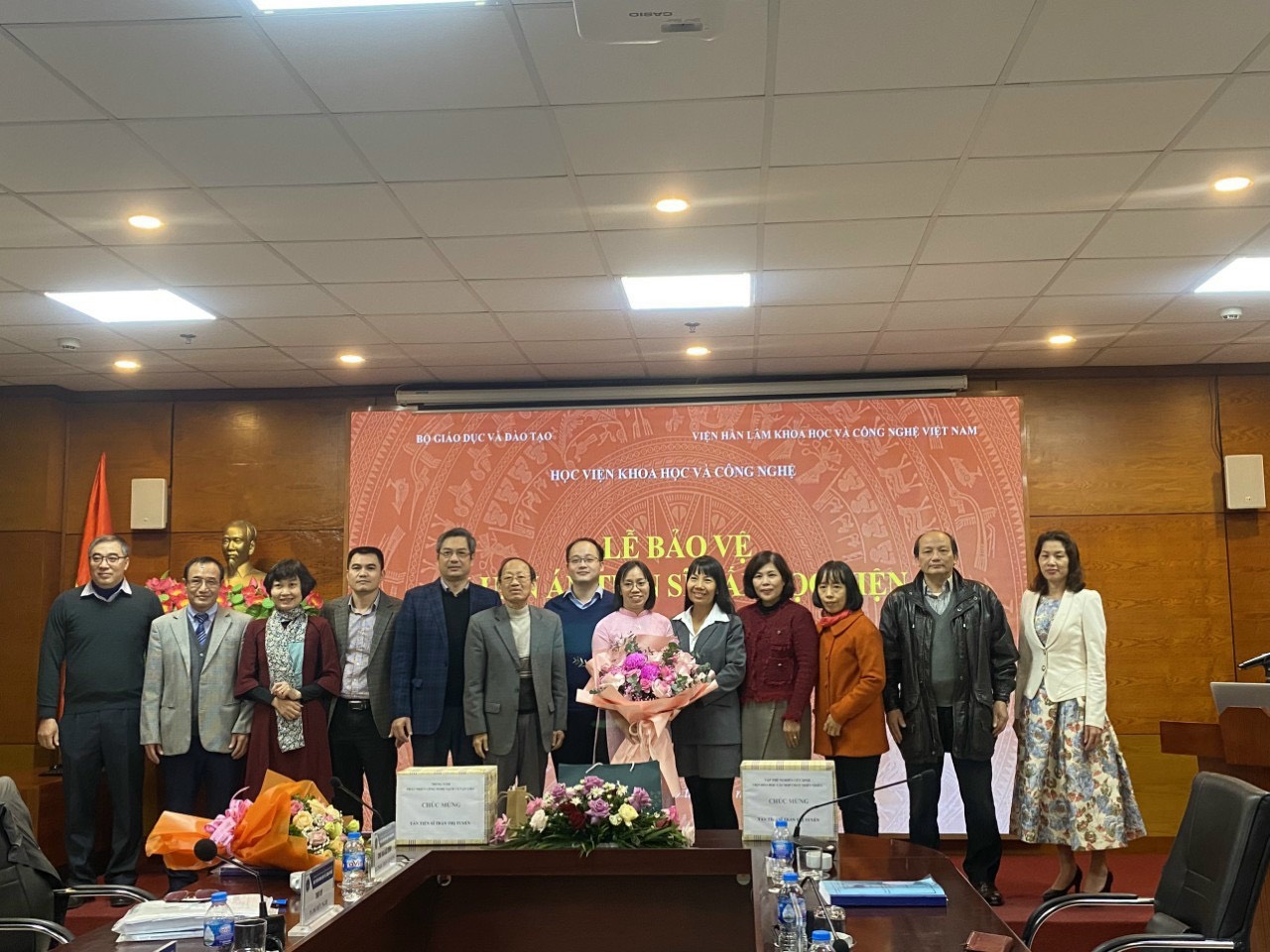Lễ bảo vệ luận án Tiến sĩ cấp Học viện của nghiên cứu sinh Trần Thị Tuyến