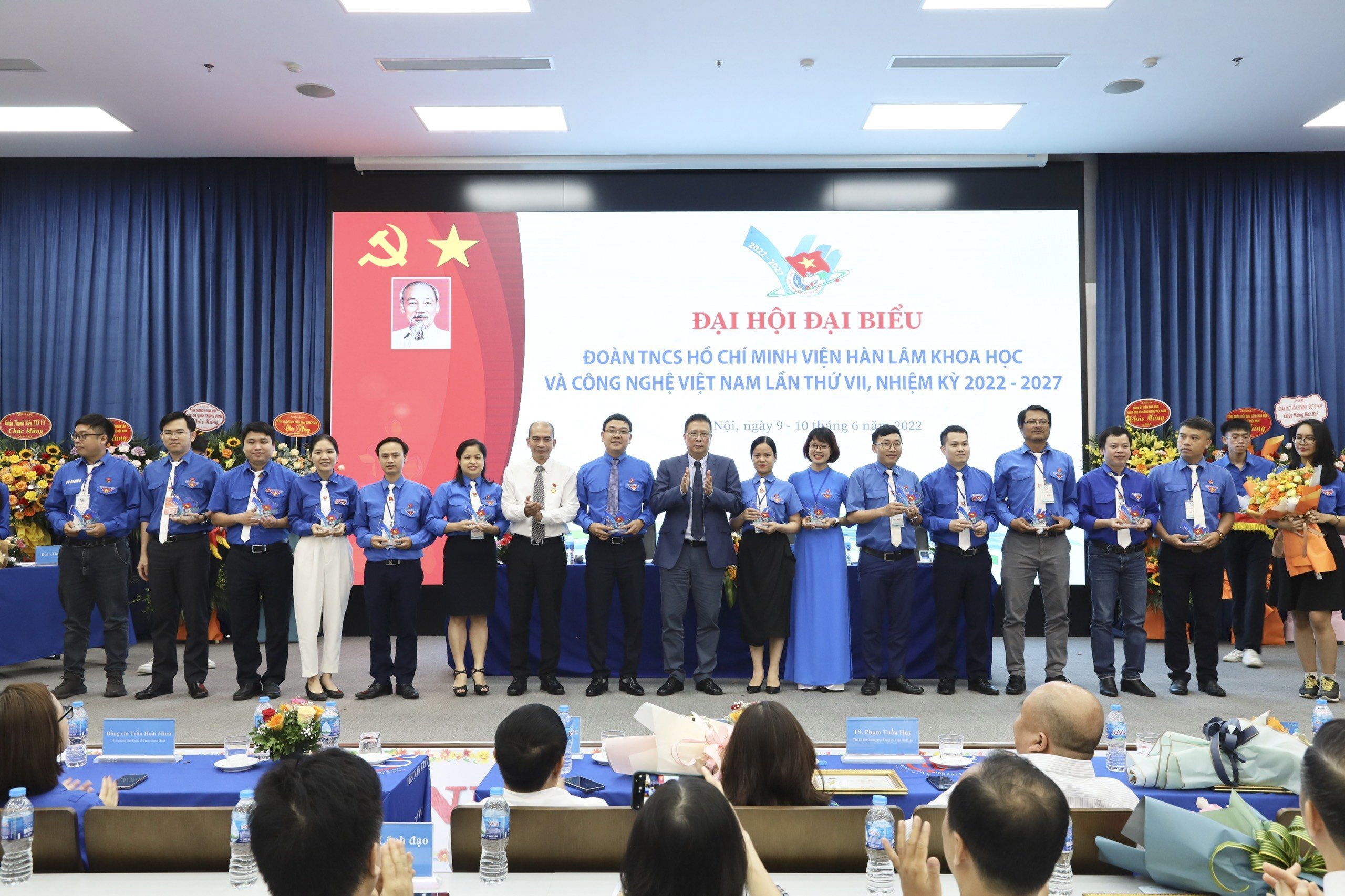 Đại hội đại biểu Đoàn TNCS Hồ Chí Minh Viện Hàn lâm Khoa học và Công nghệ Việt Nam lần thứ VII, nhiệm kỳ 2022-2027 thành công tốt đẹp