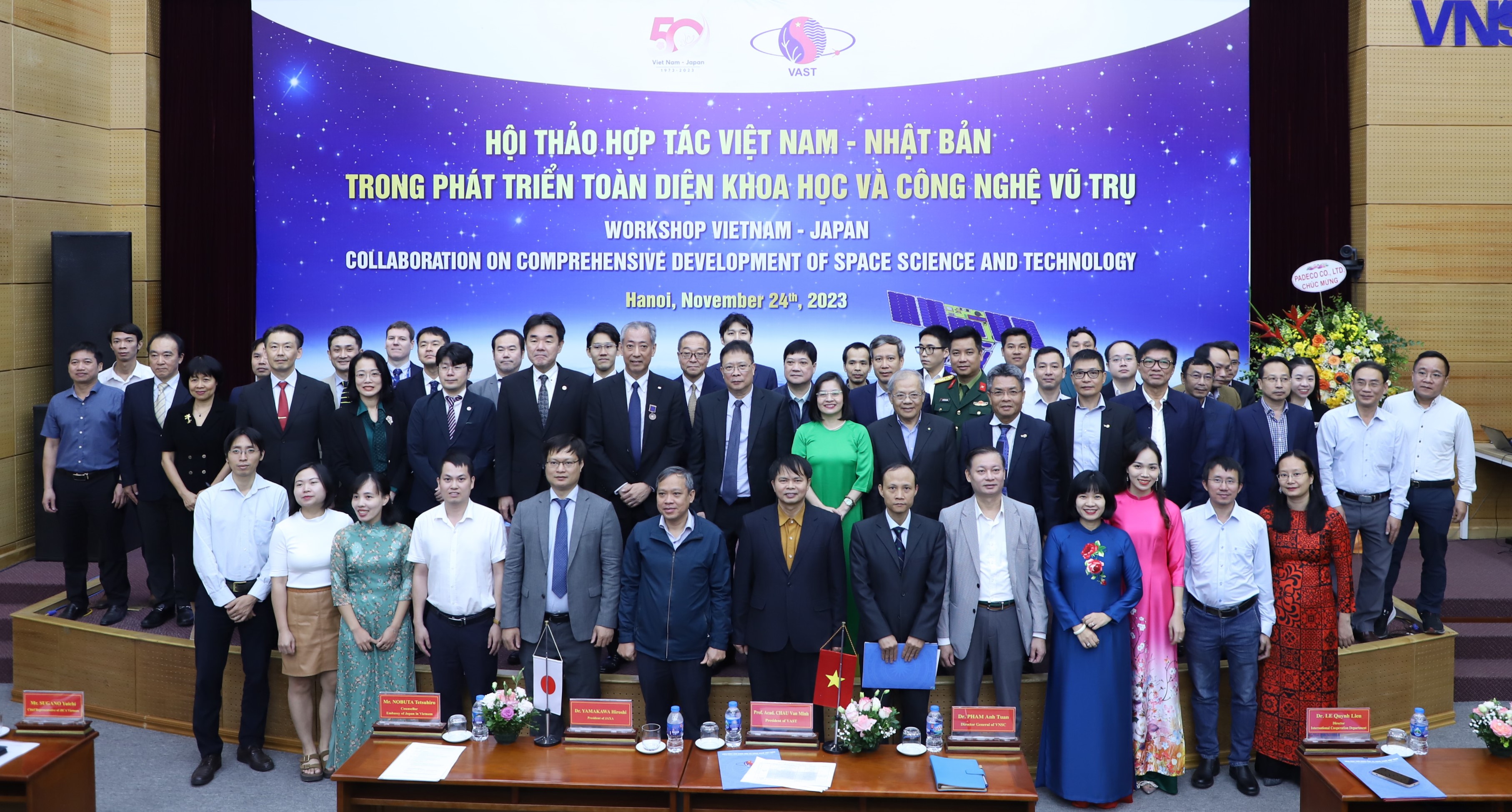 Hội thảo Hợp tác Việt Nam – Nhật Bản trong phát triển toàn diện Khoa học và Công nghệ Vũ trụ