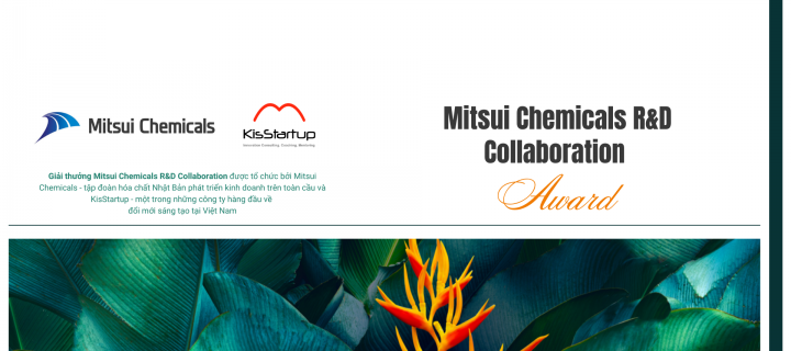 Thông báo Giải thưởng Mitsui Chemicals R&D Collaboration